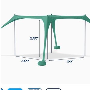 Sun Ninja 4 person beach tent NWT